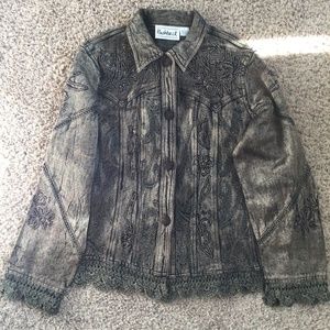 Custom Vintage Flashback Jacket With Hints Of Sequin From An Elite Boutique